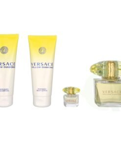 SET PERFUME MUJER YELLOW VERSACE DIAMOND