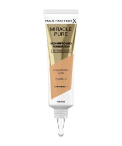 MAX FACTOR MIRACLE PURE FOUNDATION-55 BEIGE SPF30